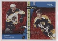 David Pastrnak, Bobby Orr #/399