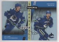 Elias Pettersson, Henrik Sedin #/899