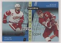 Dylan Larkin, Steve Yzerman #/899