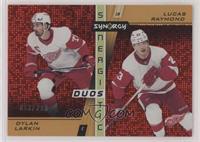 Dylan Larkin, Lucas Raymond #/299