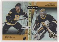 David Pastrnak, Jeremy Swayman #/799