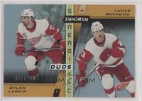 Dylan Larkin, Lucas Raymond #/799