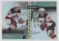 Jack Hughes, Nico Hischier #/999