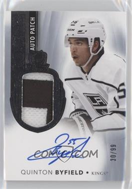 2021-22 Upper Deck The Cup - [Base] #150 - Rookie Auto Patch - Quinton Byfield /99
