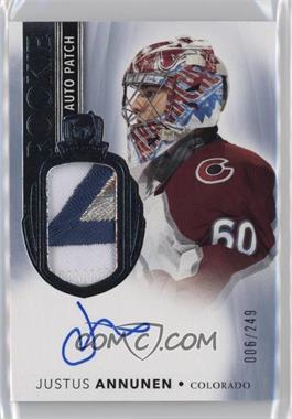 2021-22 Upper Deck The Cup - [Base] #195 - Rookie Auto Patch - Justus Annunen /249 [EX to NM]