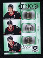 Drake Batherson, Brady Tkachuk, Josh Norris #/1