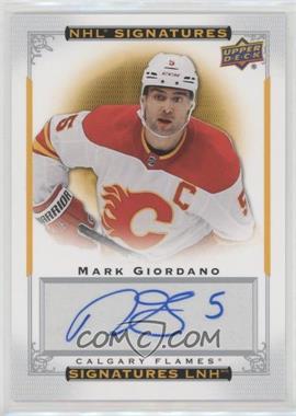 2021-22 Upper Deck Tim Hortons Collector's Series - NHL Signatures Redemptions #S-MG - Mark Giordano