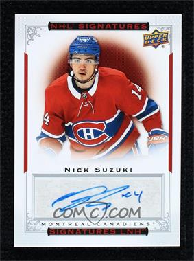 2021-22 Upper Deck Tim Hortons Collector's Series - NHL Signatures Redemptions #S-NS - Nick Suzuki