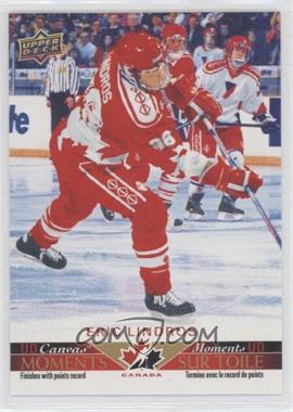 2021-22 Upper Deck Tim Hortons Team Canada - UD Canvas Moments #CM-14 - Eric Lindros