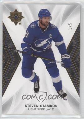 2021-22 Upper Deck Ultimate Collection - [Base] - Black #11 - Steven Stamkos /5