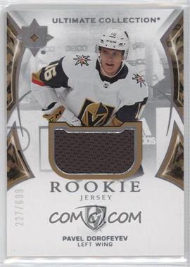 2021-22 Upper Deck Ultimate Collection - [Base] - Jersey #133 - Ultimate Rookies - Pavel Dorofeyev /699