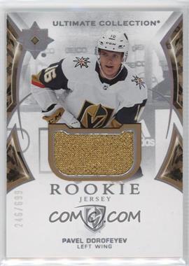 2021-22 Upper Deck Ultimate Collection - [Base] - Jersey #133 - Ultimate Rookies - Pavel Dorofeyev /699