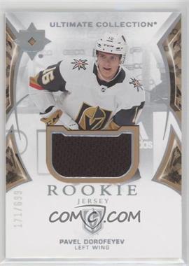 2021-22 Upper Deck Ultimate Collection - [Base] - Jersey #133 - Ultimate Rookies - Pavel Dorofeyev /699