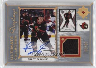 2021-22 Upper Deck Ultimate Collection - Ultimate Display Auto Jersey #UDA-BT - Brady Tkachuk /65