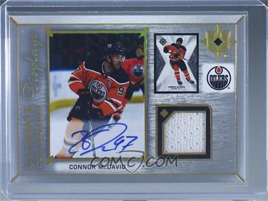 2021-22 Upper Deck Ultimate Collection - Ultimate Display Auto Jersey #UDA-CM - Connor McDavid /35