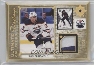 2021-22 Upper Deck Ultimate Collection - Ultimate Display Jersey - Patch #UD-LD - Leon Draisaitl /25