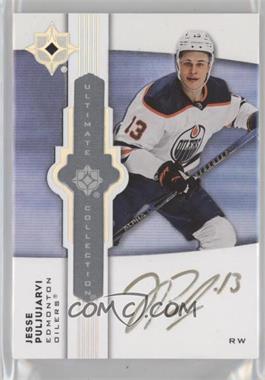 2021-22 Upper Deck Ultimate Collection - Ultimate Emblems Autographs #UE-PU - Jesse Puljujarvi