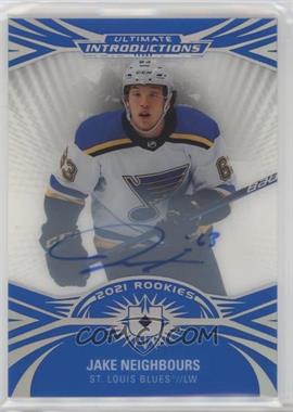 2021-22 Upper Deck Ultimate Collection - Ultimate Introductions - Autographs #UI-61 - Jake Neighbours