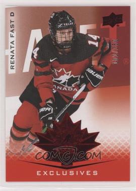 2021 Upper Deck Team Canada Juniors - [Base] - Exclusives #53 - Renata Fast /250