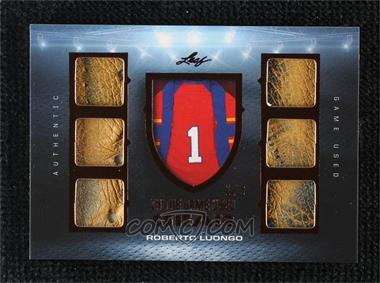 2022-23 Leaf In the Game Used - Game Used Gear - Bronze #GUG-29 - Roberto Luongo /8