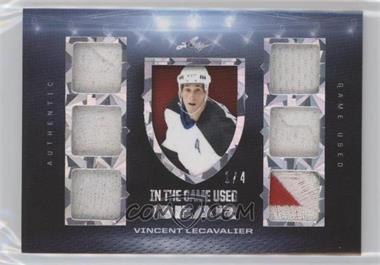 2022-23 Leaf In the Game Used - Game Used Gear - Silver Pattern #GUG-33 - Vincent Lecavalier /4 [EX to NM]