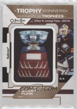 2022-23 O-Pee-Chee - Trophy Winners Manufactured Patches #P-18 - William M. Jennings Trophy - Grant Fuhr