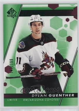 2022-23 SP Authentic - [Base] - Limited Green #143 - Future Watch - Dylan Guenther /199