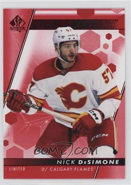 2022-23 SP Authentic - [Base] - Limited Red #194 - Future Watch - Nick DeSimone