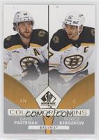 David Pastrnak, Patrice Bergeron [EX to NM]