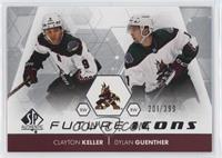 Clayton Keller, Dylan Guenther #/399