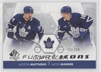 Auston Matthews, Mitch Marner #/399