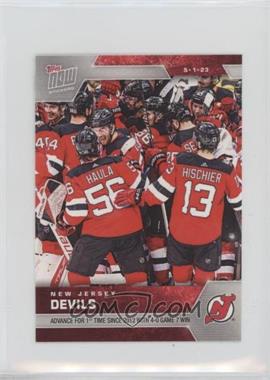 2022-23 Topps Now NHL Stickers - [Base] #390 - New Jersey Devils /66