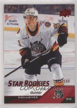 2022-23 Upper Deck AHL - [Base] - Exclusives #148 - Star Rookies - Noel Gunler /100