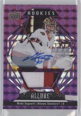 2022-23 Upper Deck Allure - [Base] - Purple Diamond Auto Patch #140 - Rookies - Mads Sogaard /10