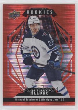 2022-23 Upper Deck Allure - [Base] - Red Rainbow #107 - Rookies - Michael Eyssimont