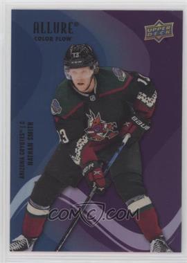2022-23 Upper Deck Allure - Color Flow - Blue Purple #SF-25 - Nathan Smith