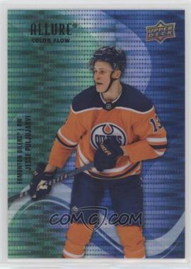 2022-23 Upper Deck Allure - Color Flow - Green Blue Spectrum #SF-82 - Jesse Puljujarvi /50