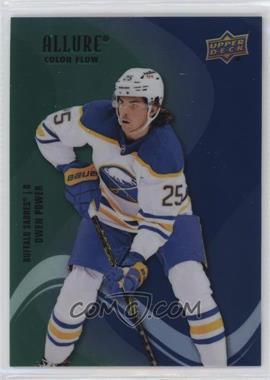 2022-23 Upper Deck Allure - Color Flow - Green Blue #SF-34 - Owen Power