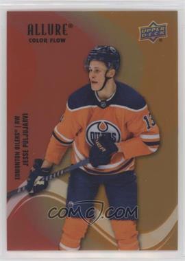 2022-23 Upper Deck Allure - Color Flow - Red Orange #SF-82 - Jesse Puljujarvi