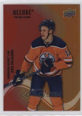 2022-23 Upper Deck Allure - Color Flow - Red Orange #SF-82 - Jesse Puljujarvi