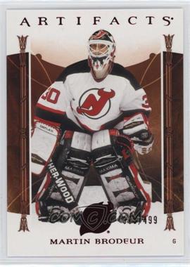 2022-23 Upper Deck Artifacts - [Base] - Ruby #168 - Legends - Martin Brodeur /499