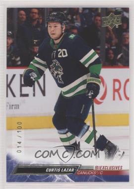 2022-23 Upper Deck Extended Series - [Base] - Exclusives #636 - Curtis Lazar /100