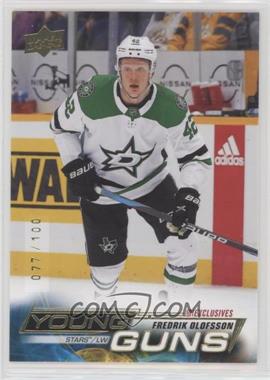 2022-23 Upper Deck Extended Series - [Base] - Exclusives #710 - Young Guns - Fredrik Olofsson /100