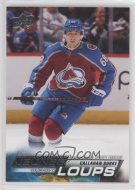 2022-23 Upper Deck Extended Series - [Base] - French #721 - Young Guns - Callahan Burke