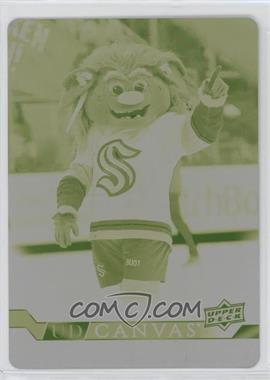 2022-23 Upper Deck Extended Series - UD Canvas - Printing Plate Yellow #C388 - Young Guns - Buoy /1