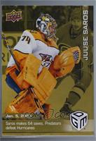 (Jan. 5, 2023) - Juuse Saros Makes 64 Saves, Predators Defeat Hurricanes #/100