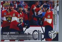 (Jun. 8, 2023) - Stanley Cup Final Game 3 - Carter Verhaeghe Scores in Overtime…