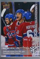 Rookie - (Oct. 20, 2022) - Juraj Slafkovsky Scores First NHL Goal, Canadiens De…