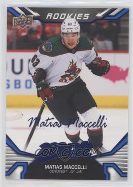 2022-23 Upper Deck MVP - [Base] - Factory Set Blue #248 - Matias Maccelli