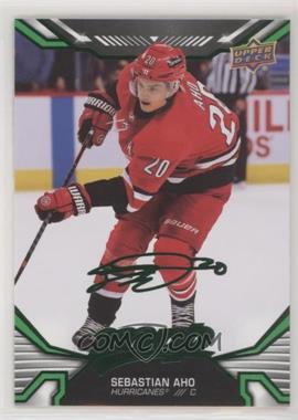 2022-23 Upper Deck MVP - [Base] - Green Script #42 - SP - Sebastian Aho